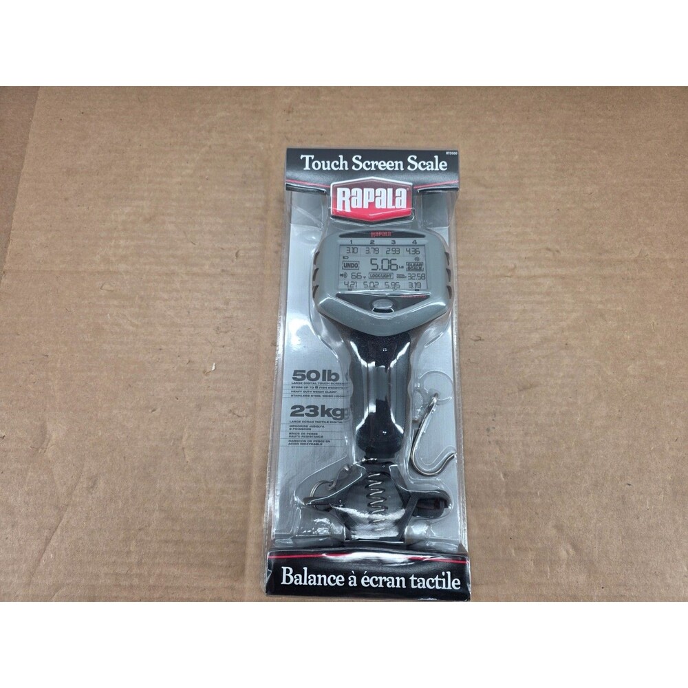 Rapala Touch Screen Scale 50# Angler Model RTDS-50